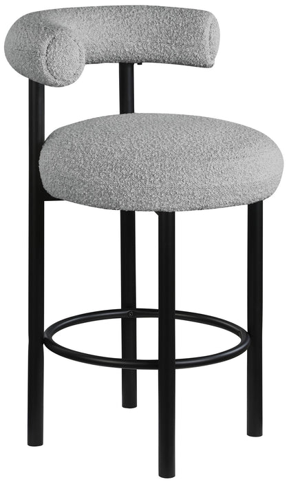 Bordeaux - Stool With Black Legs (Set of 2)