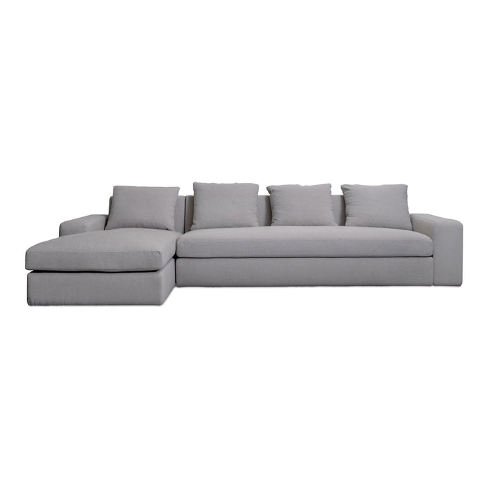 Thomas - Left Sectional - Gray
