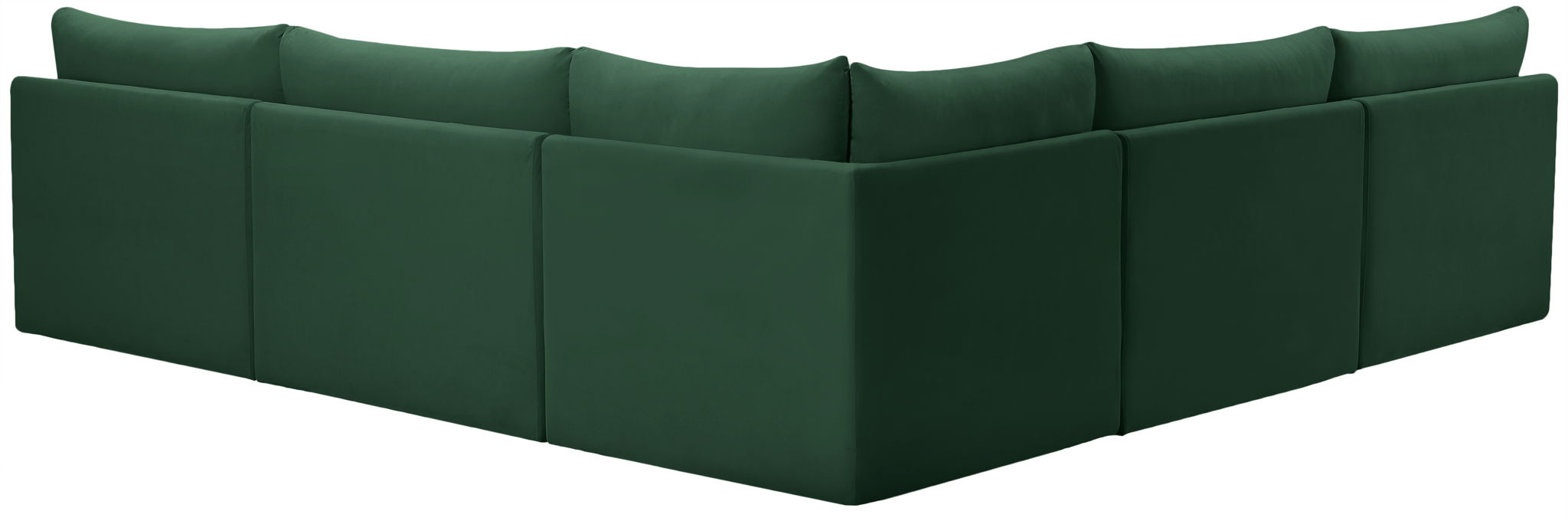 Jacob - Modular Corner Armless Sectional 5 Piece