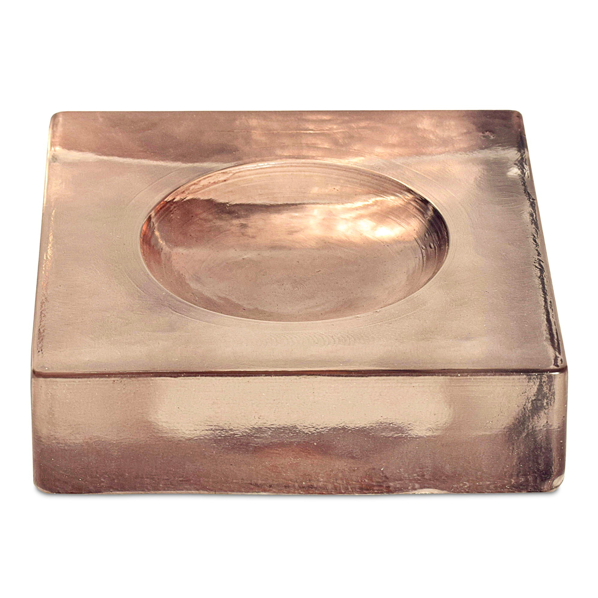 Miro - Glass Catchall - Soft Amber