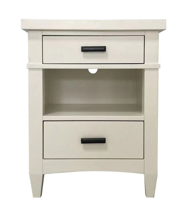 Americana Modern Bedroom - 2 Drawer Nightstand