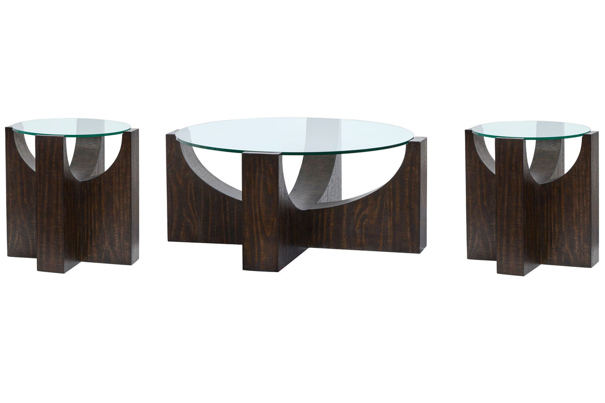 Beckham - Round Cocktail Table Set