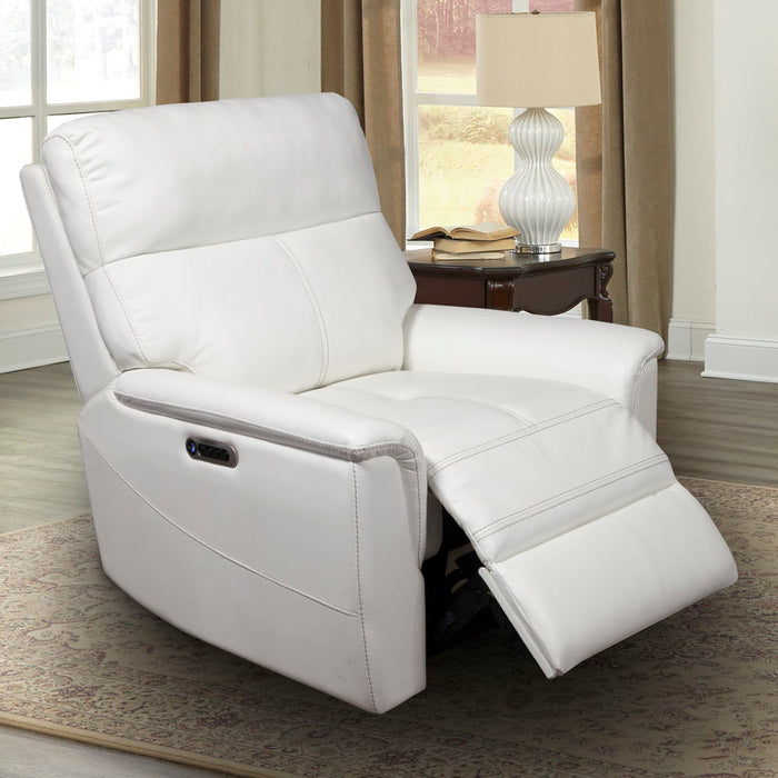 Reed - Power Recliner - Pure White