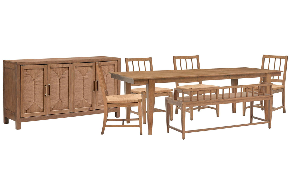 Lindon - Extendable Rectangular Dining Table Set