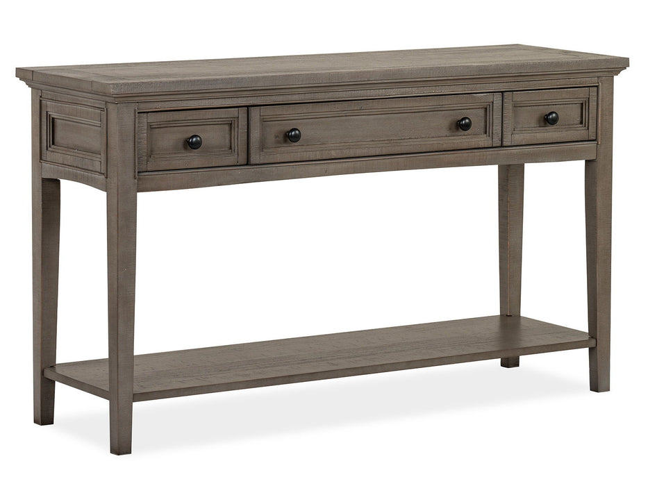 Paxton Place - Rectangular Sofa Table - Dovetail Grey