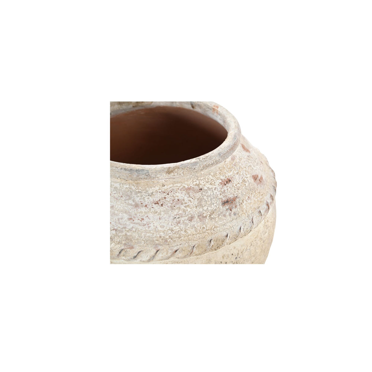 Amai - Clay Pot - White
