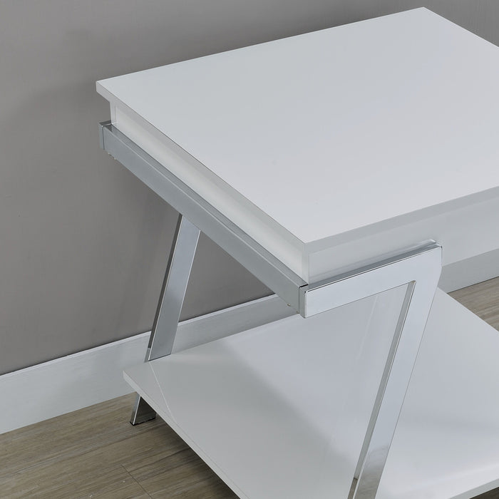 Zena - End Tables - White