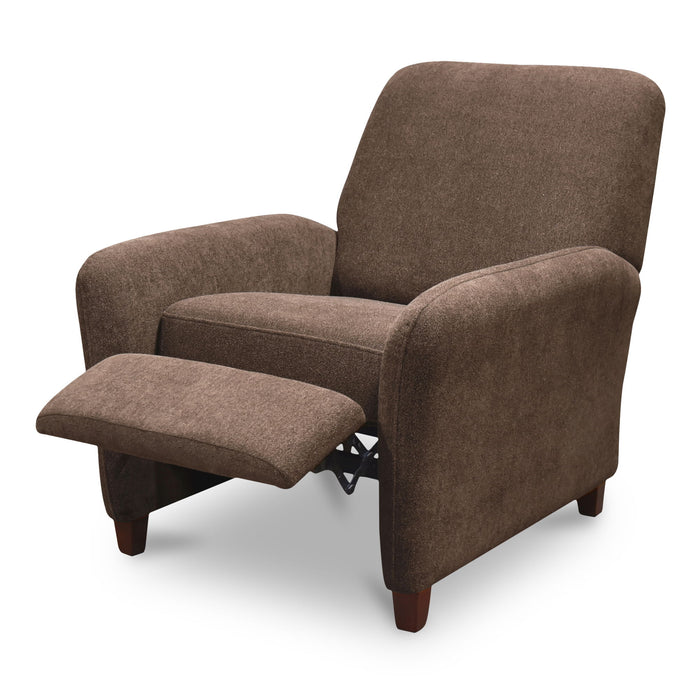 Luna - Recliner Chair - Cool Brown