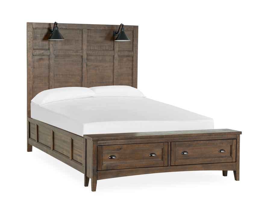 Bay Creek - Complete Lamp Panel Storage Bed