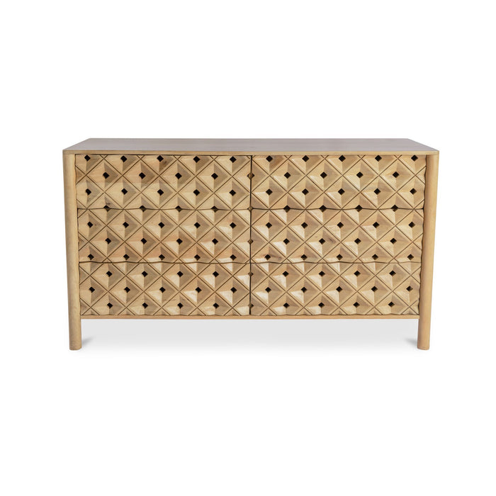 Fulton - 4 Door Sideboard - Natural