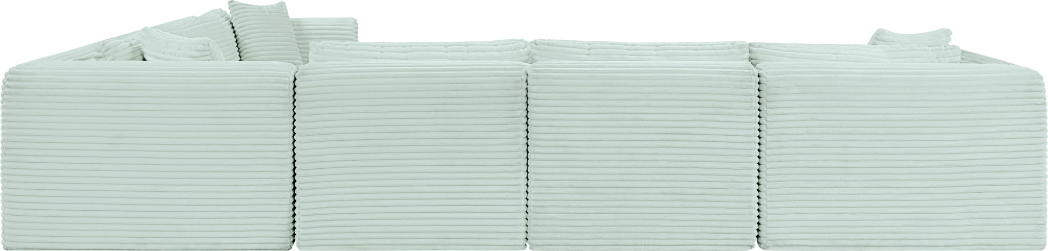 Shaggy - 6 Piece Modular Corner Sectional