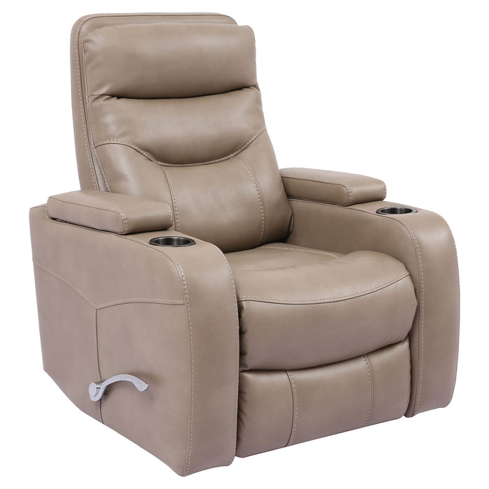 Origin Manual - Manual Swivel Glider Recliner - Linen