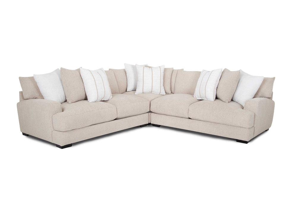 Shay Porcelain 3-Piece Sectional