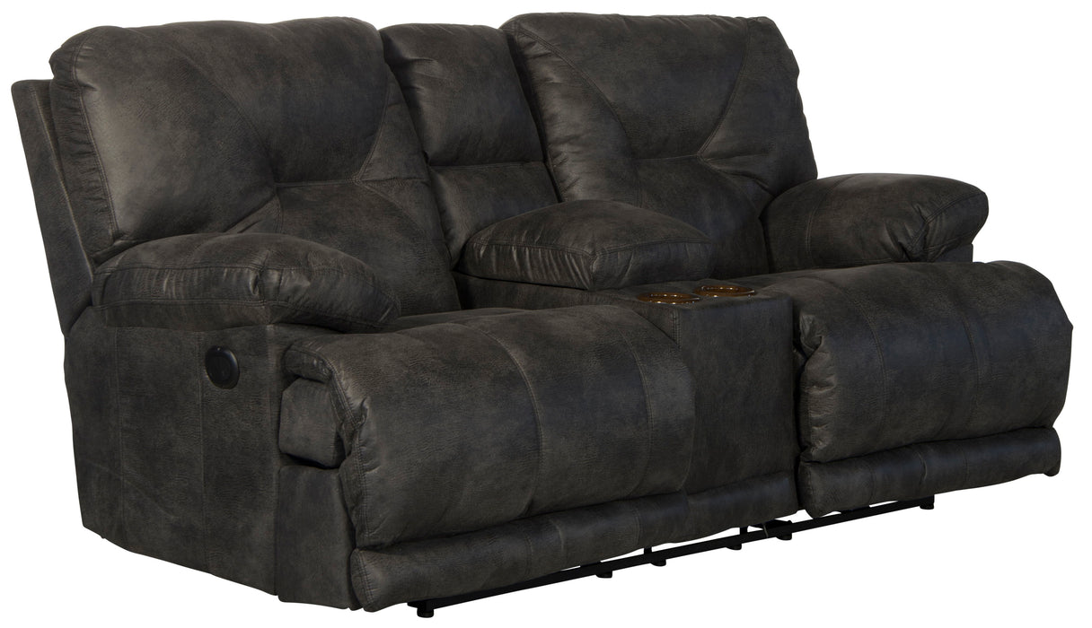 Voyager - Lay Flat Console Reclining Loveseat