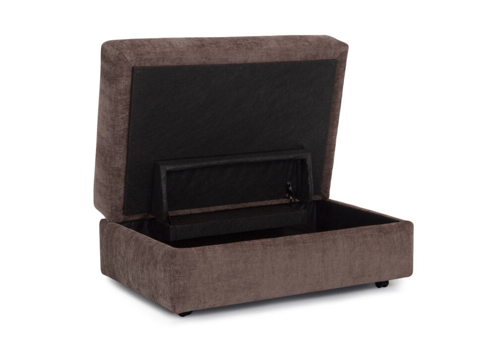 Talise Mink Storage Ottoman