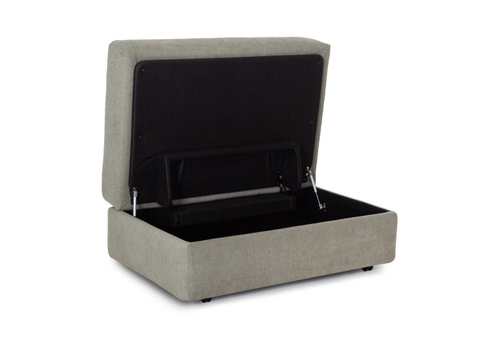 Juniper Chive Storage Ottoman