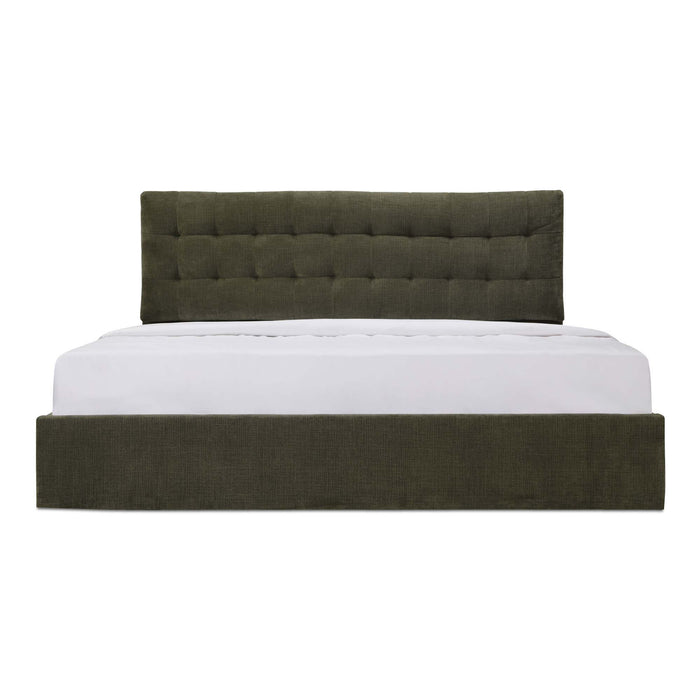 Sebastion - King Storage Bed - Green