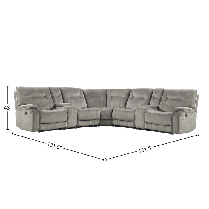 Cooper - Modular Manual Reclining Sectional
