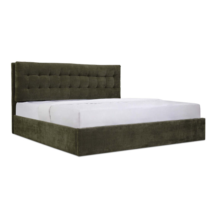 Sebastion - King Storage Bed - Green