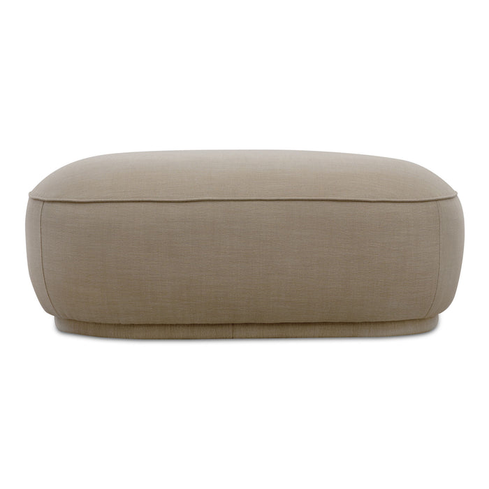 Marion - Square Ottoman - Beige