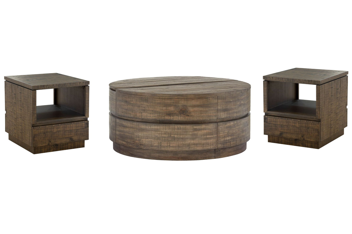 Baisden - Round Lift Top Cocktail Table Set