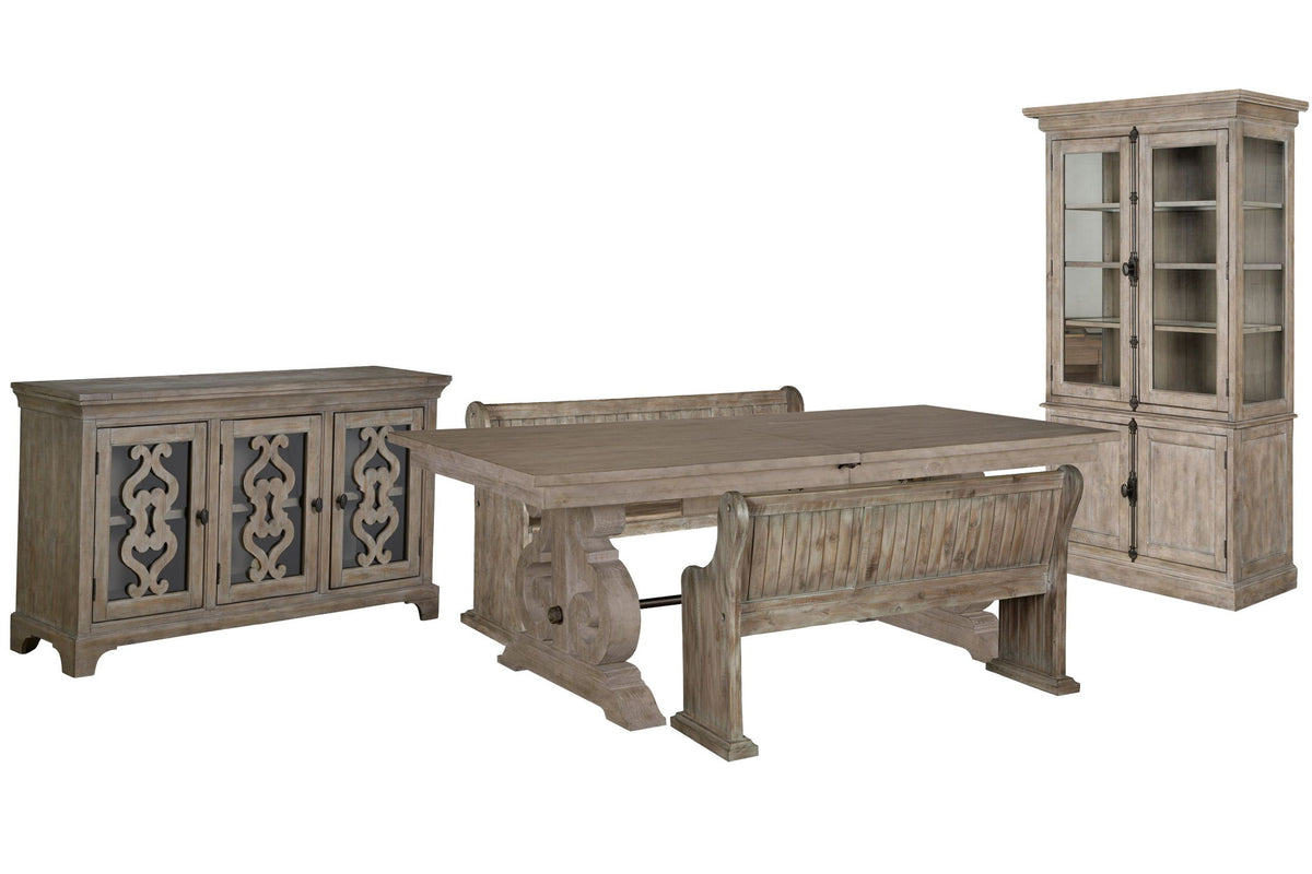 Tinley Park - Extendable Rectangular Dining Table Set