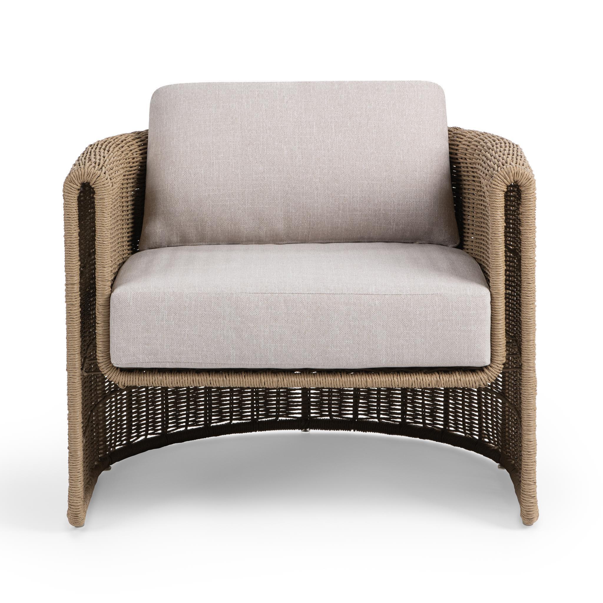 Rami - Outdoor Accent Chair - Natural