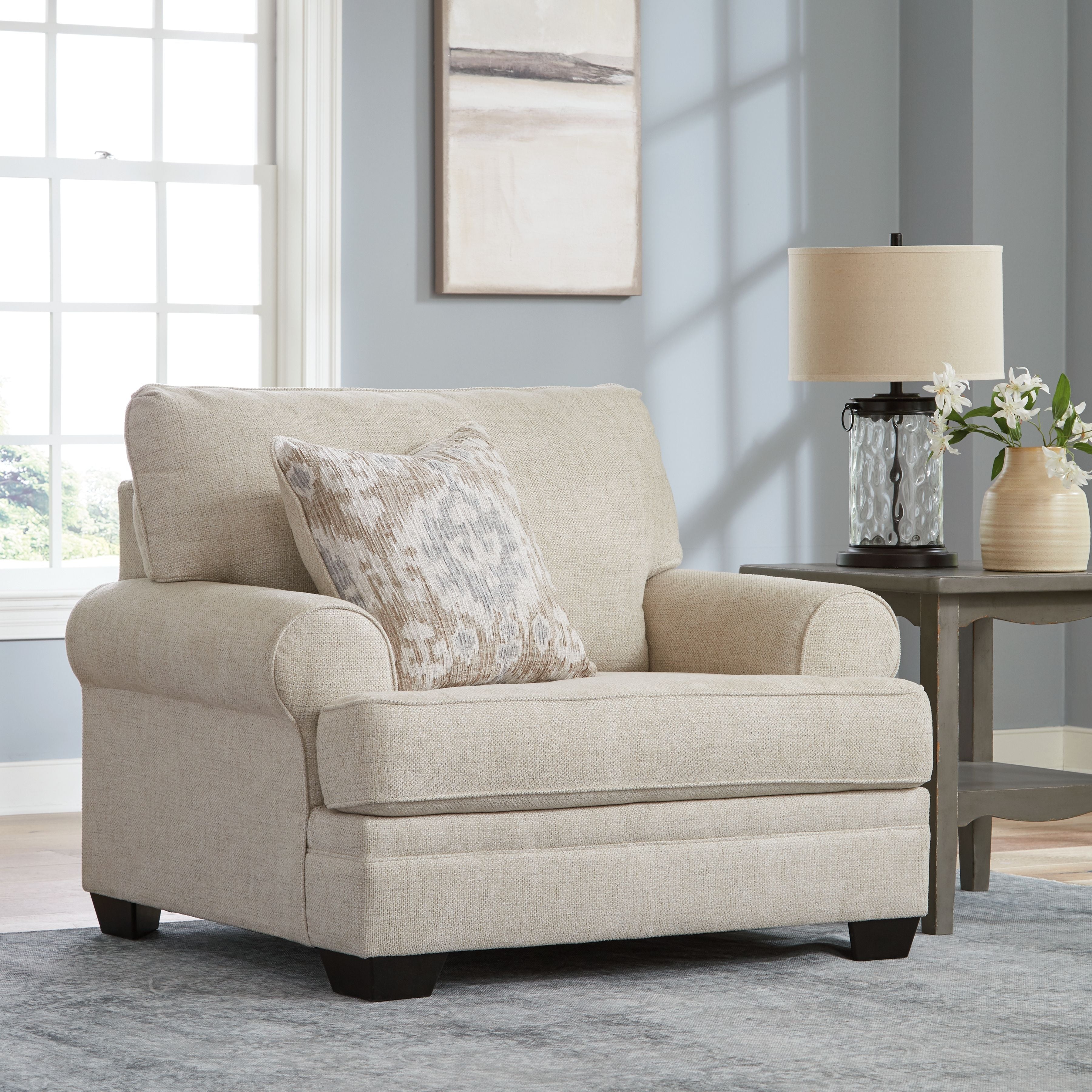 Rilynn - Chair And A Half - Linen