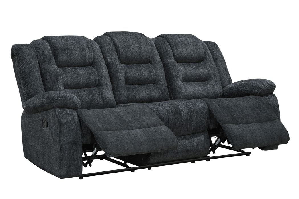 Bolton - Manual Reclining Sofa - Misty Storm