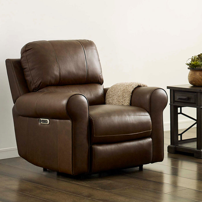 Travis - Power Recliner - Verona Brown