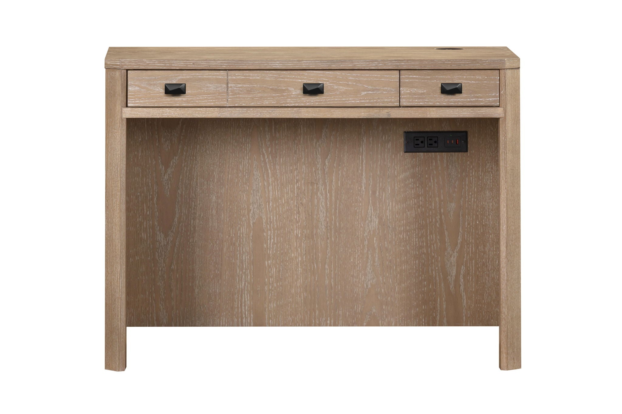 Breckenridge - 40" Library Desk - Medium Brown