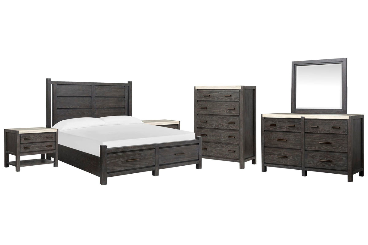 Plum Creek - Panel Storage Bedroom Set