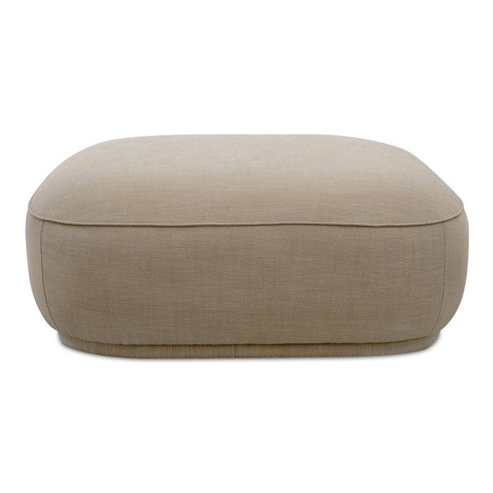 Marion - Square Ottoman - Beige