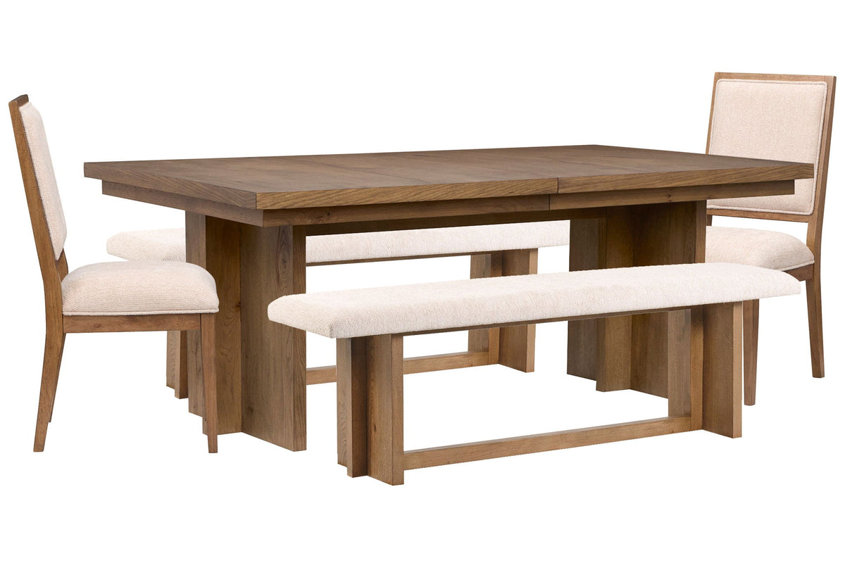Marcel - Extendable Trestle Dining Table Set