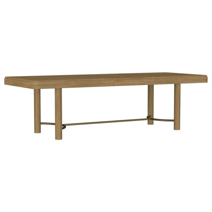 Arini - 104" Extension Leaf Dining Table - Sand Wash