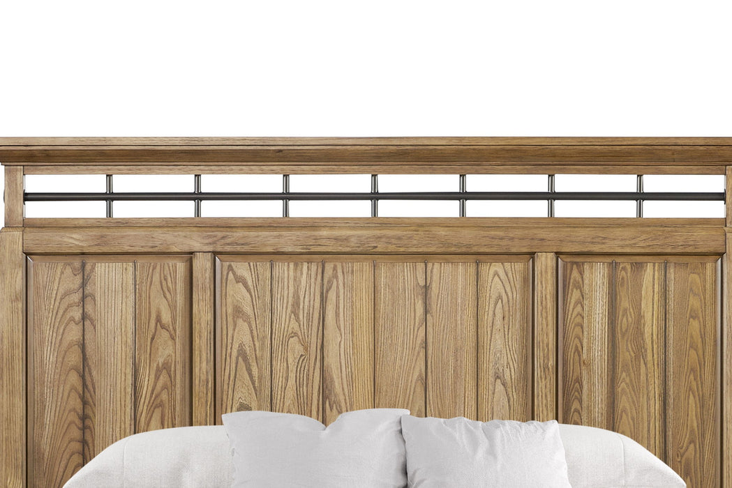 Bellamy Lane - Panel Bed With Bench