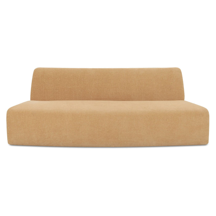Naomi - Convex Sofa - Golden Yellow