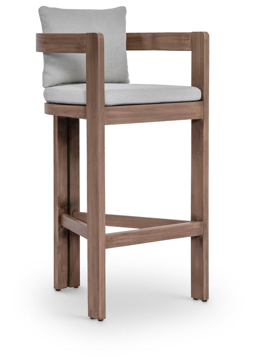 Newport - Water Resistant Fabric Upholstered Outdoor Patio Bar Stool