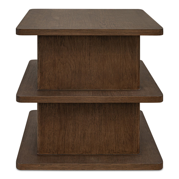 Casey - Side Table - Dark Brown