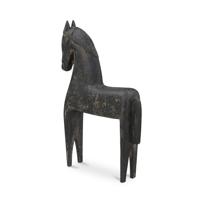 Gallant - Wooden Sculpture - Black