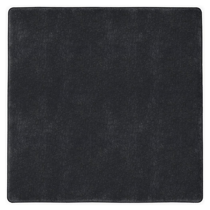 Lavernett - Oversized Accent Ottoman - Charcoal