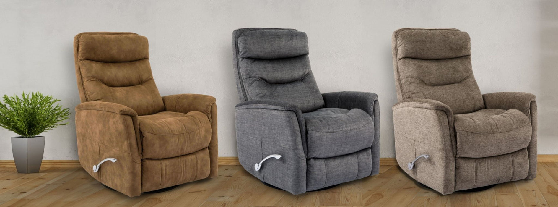 Gemini - Manual Swivel Glider Recliner