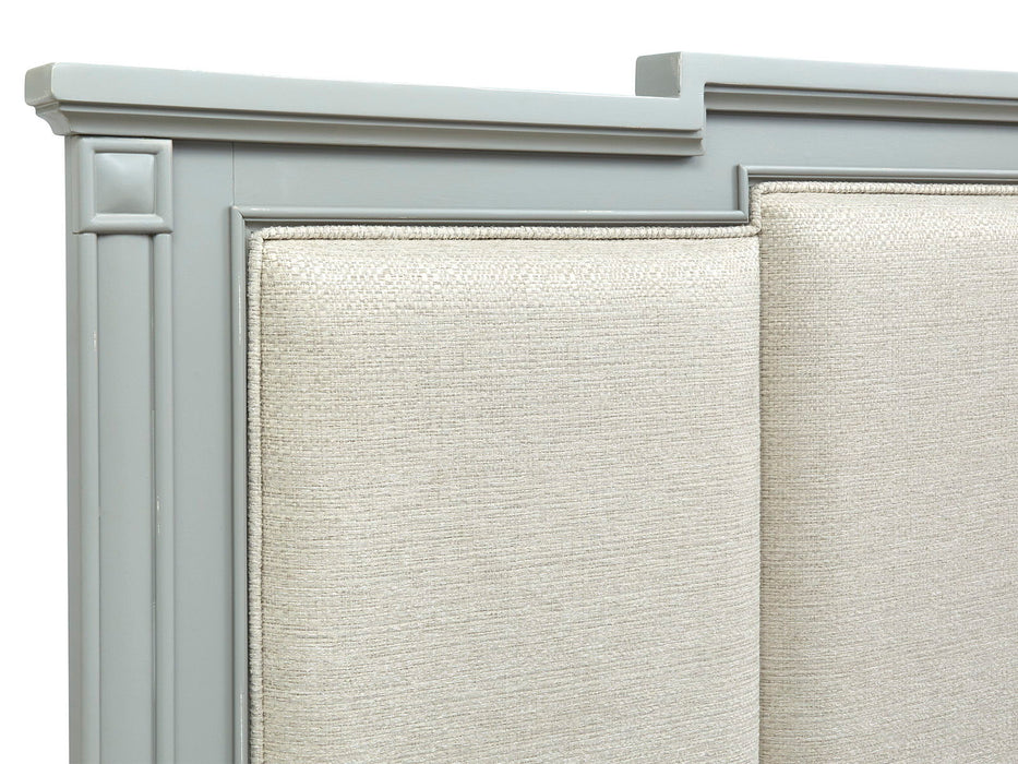 Glenbrook - Complete Panel Bed With Upholstered Headboard