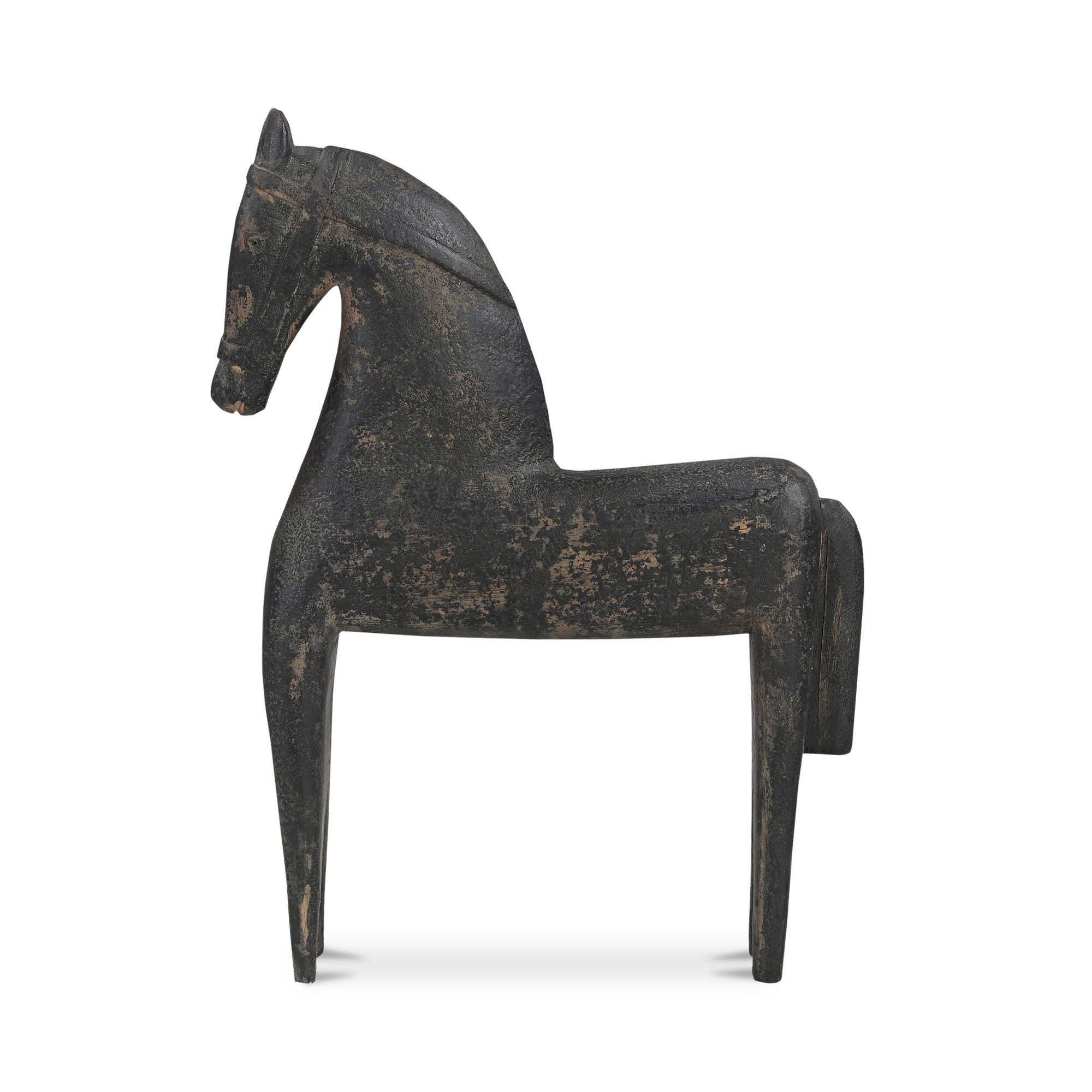 Gallant - Wooden Sculpture - Black