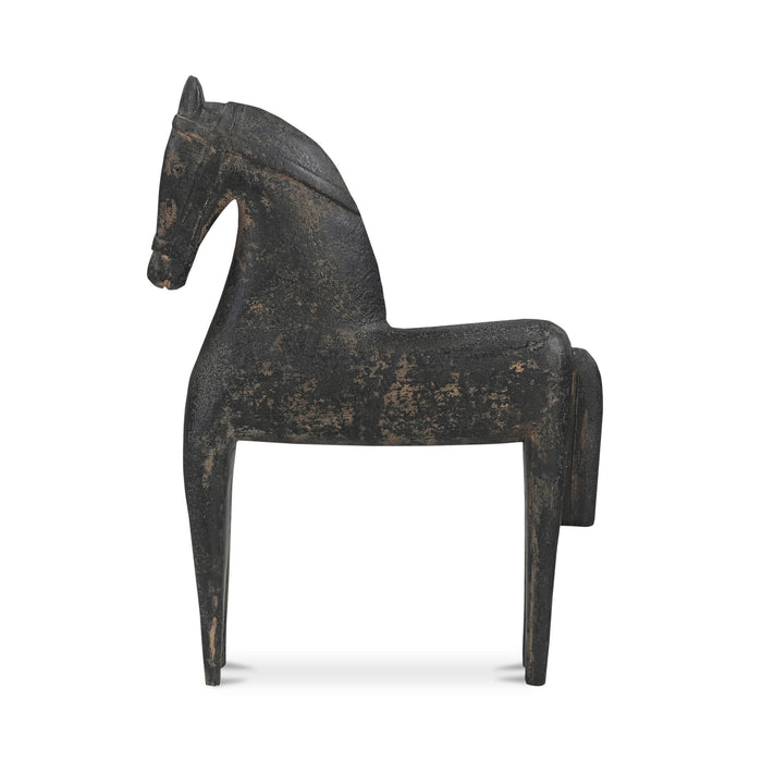 Gallant - Wooden Sculpture - Black
