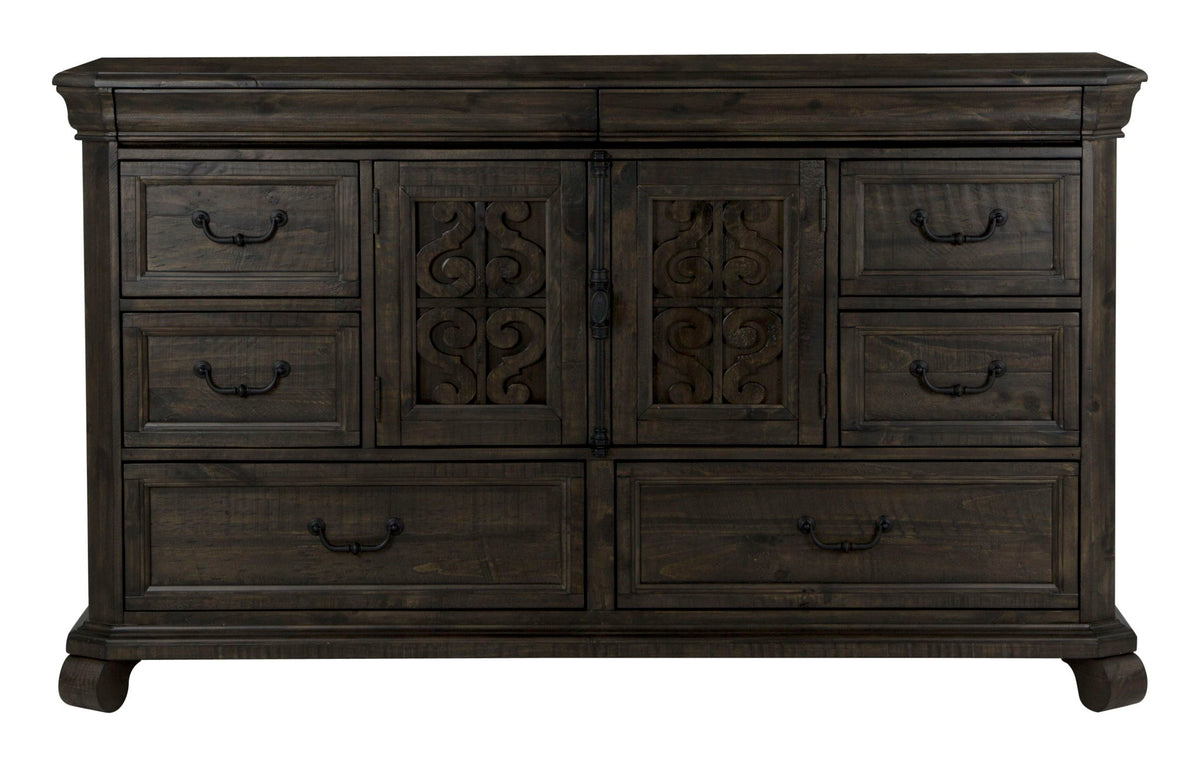 Bellamy - Drawer Dresser - Peppercorn