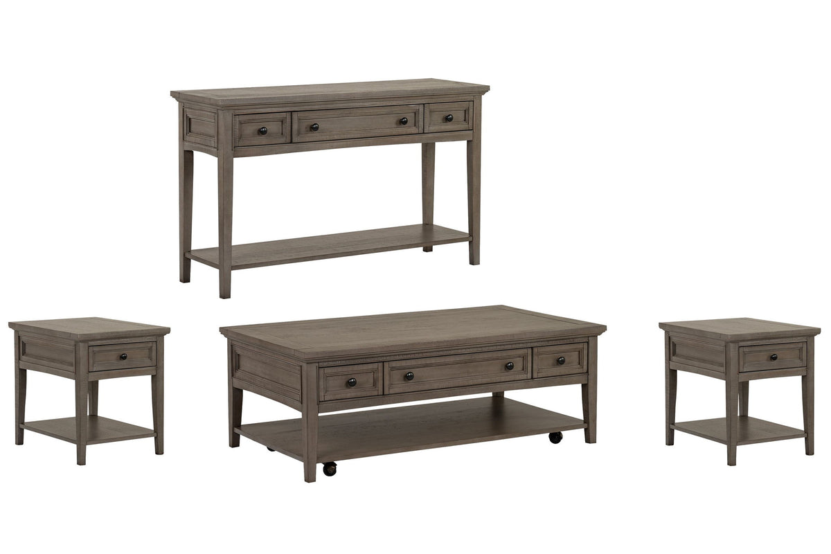 Paxton Place - Rectangular Caster Cocktail Table Set
