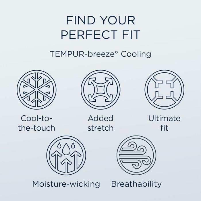 Linens - Tempur Breeze Cooling Sheet Set - White