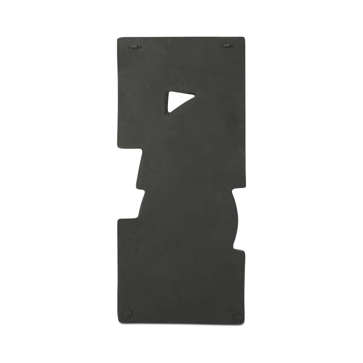 Teo - Wall Sculpture - Charcoal