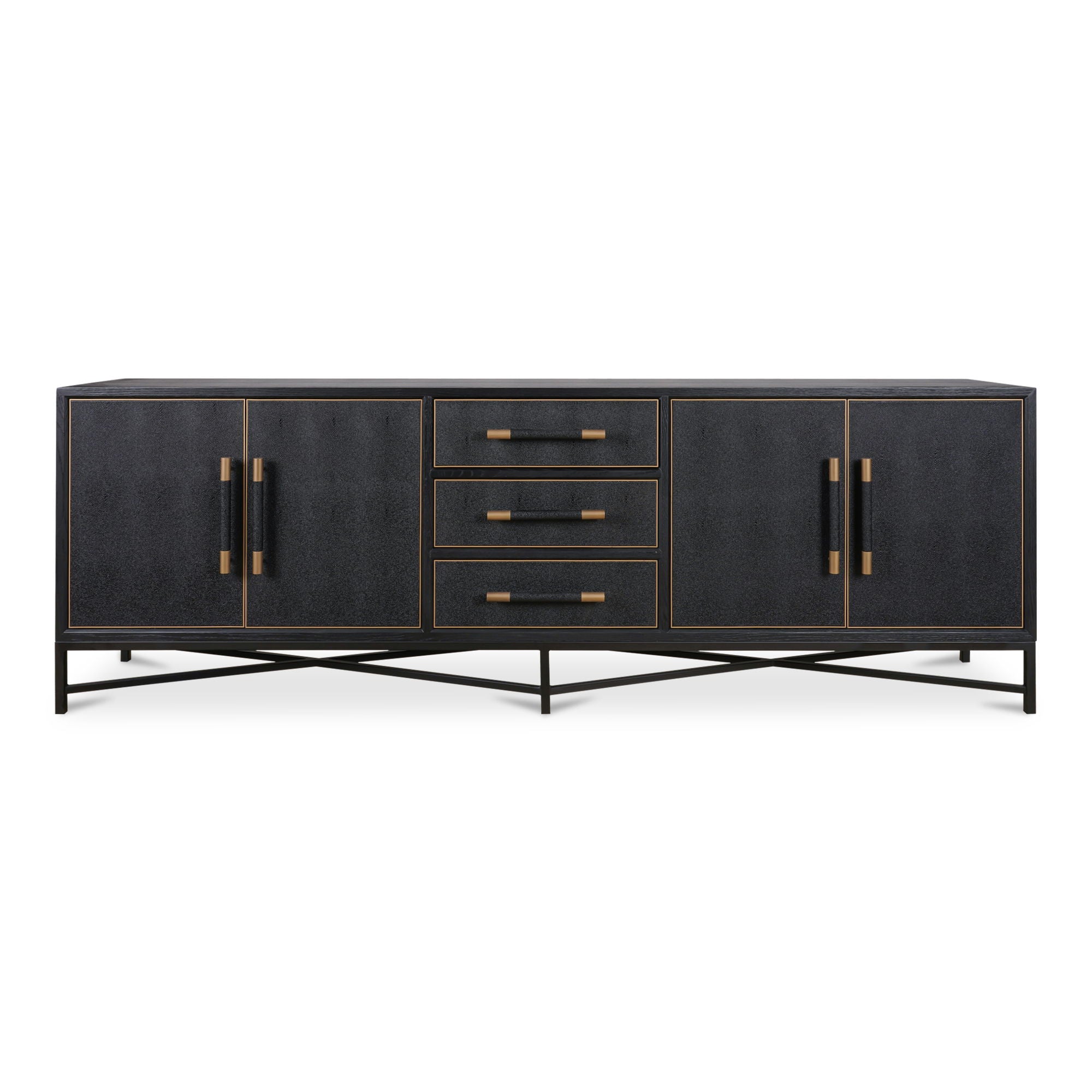 Mako - Large Sideboard - Black